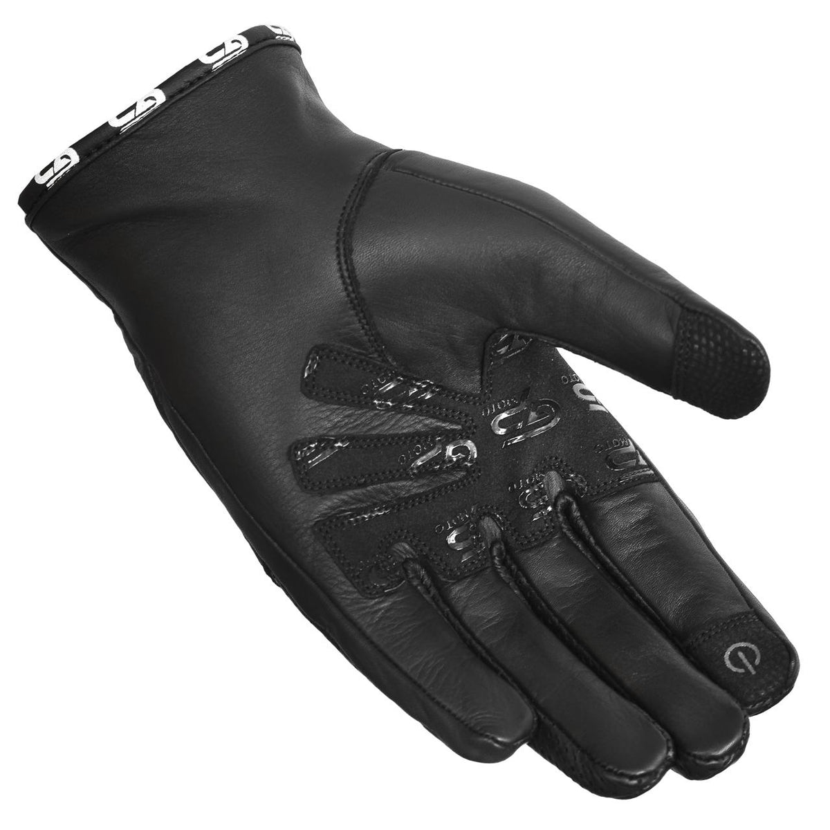 Velocity Short Motorbike Leather Gloves