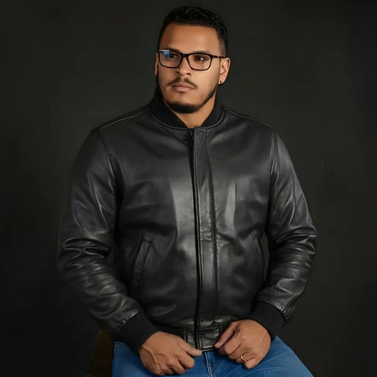 Willie Men's Motorcycle Leather Jacket