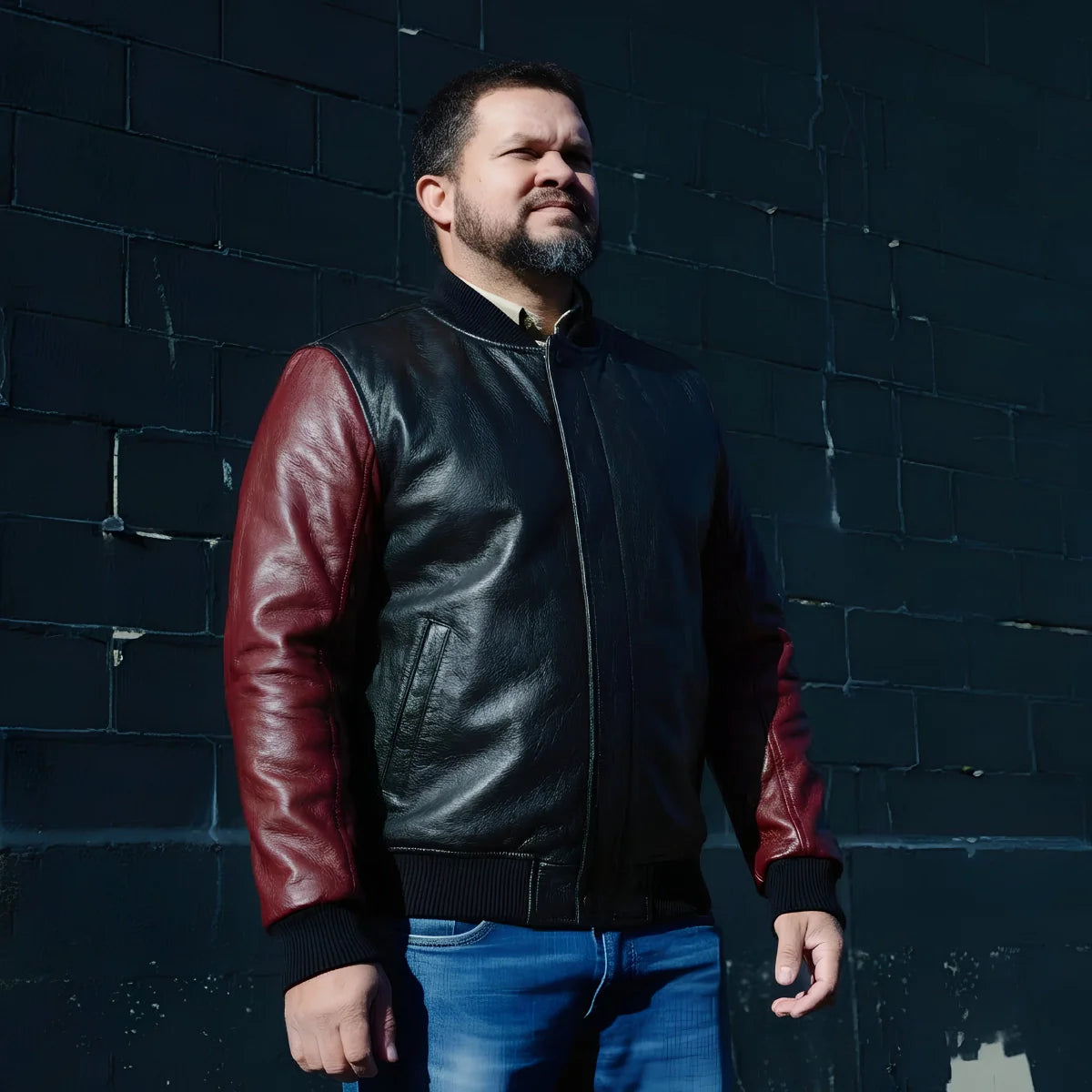 Willie Men's Motorcycle Leather Jacket