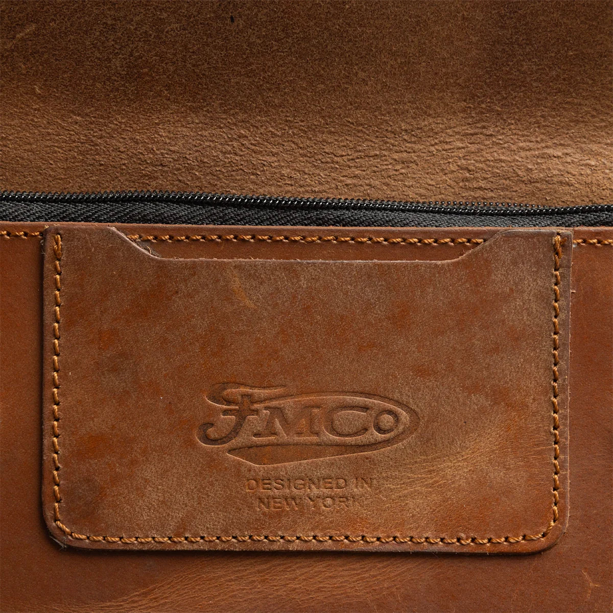 LARGE TRUCKER - Vegetable Tanned Leather Wallet