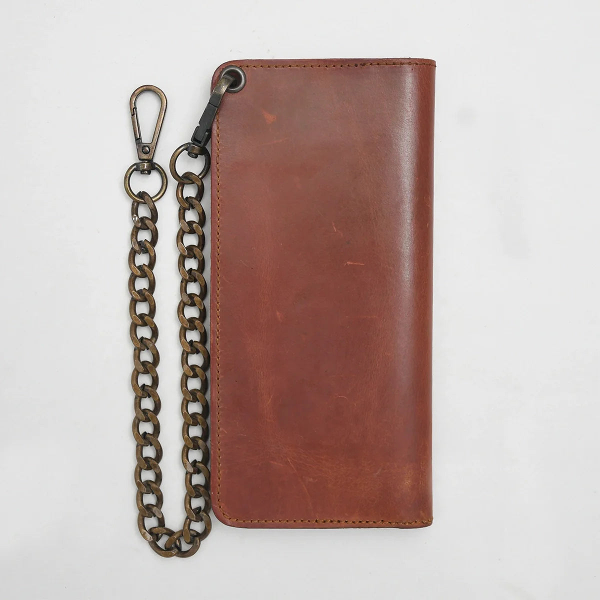 LARGE TRUCKER - Vegetable Tanned Leather Wallet