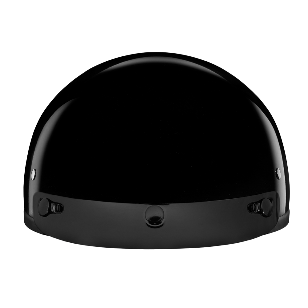 dot skull helmet motorcycle Daytona Skull Cap DOT Motorcycle Helmet - Hi-Gloss Black