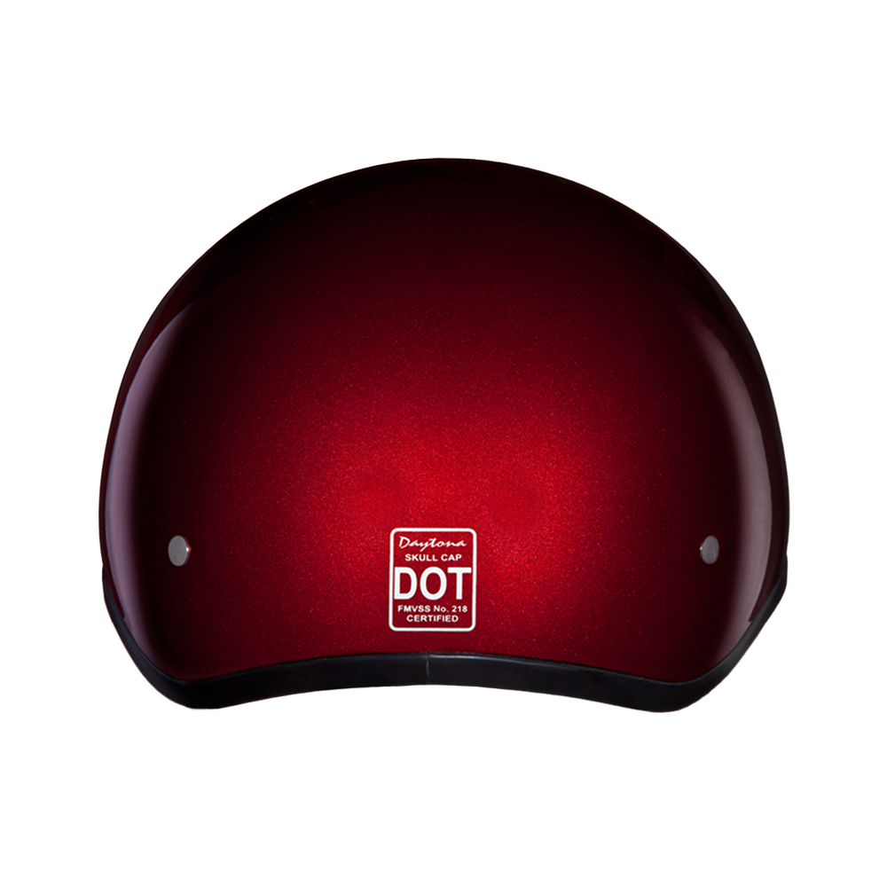 dot approved skull motorcycle helmet Outlaw Helmets T70 Black Freedom Half for Men & Women with Sun Visor and even UTVs Daytona Skull Cap Helmet Black
