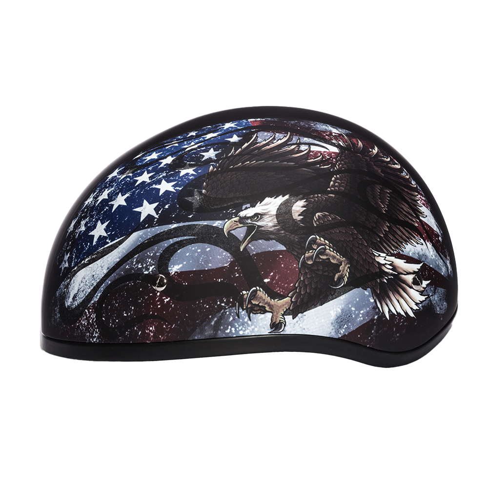 DOT Approved Daytona Motorcycle Half Face Helmet