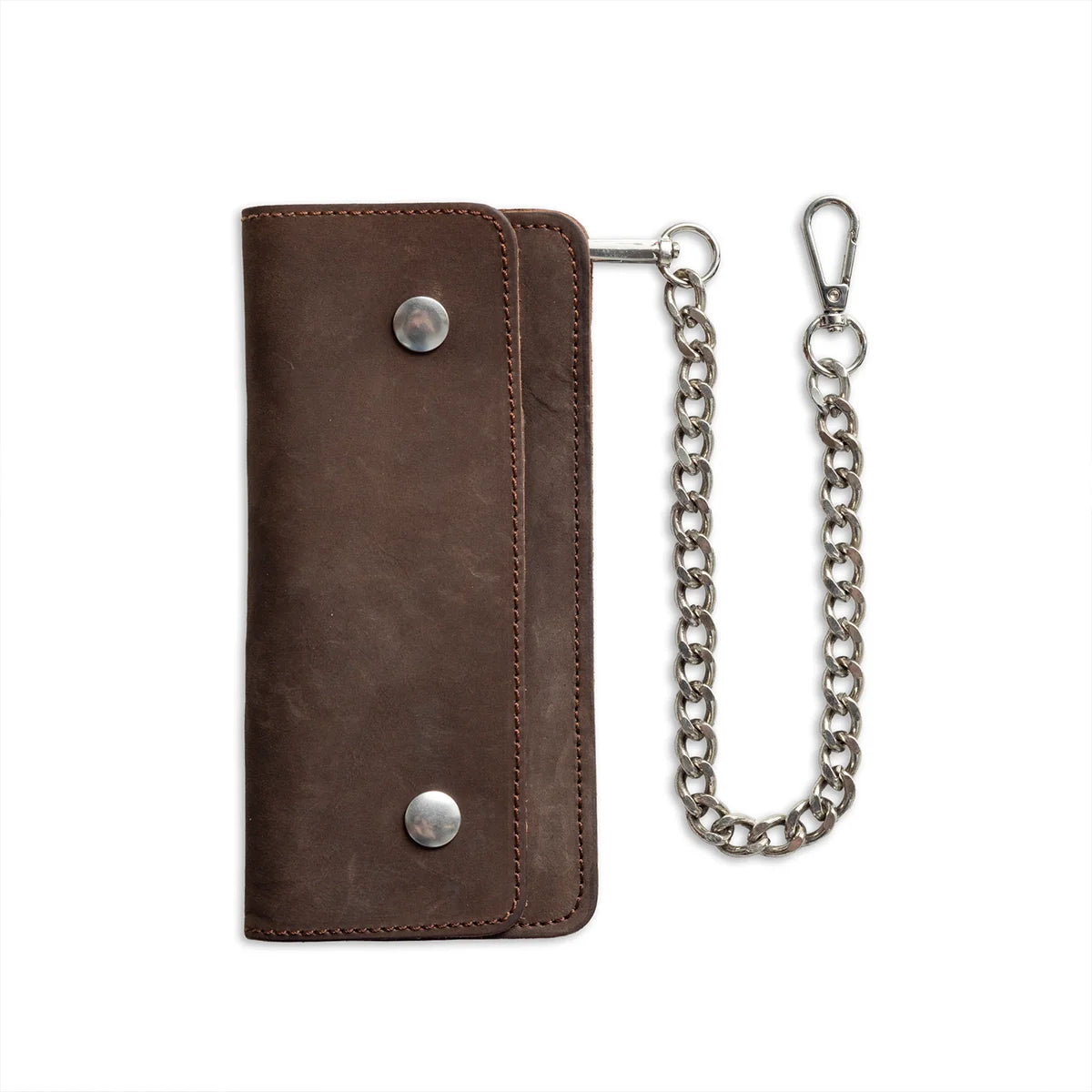 LARGE TRUCKER - Vegetable Tanned Leather Wallet