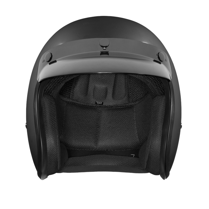Retro DOT 3/4 Shell Daytona Motorcycle Helmet