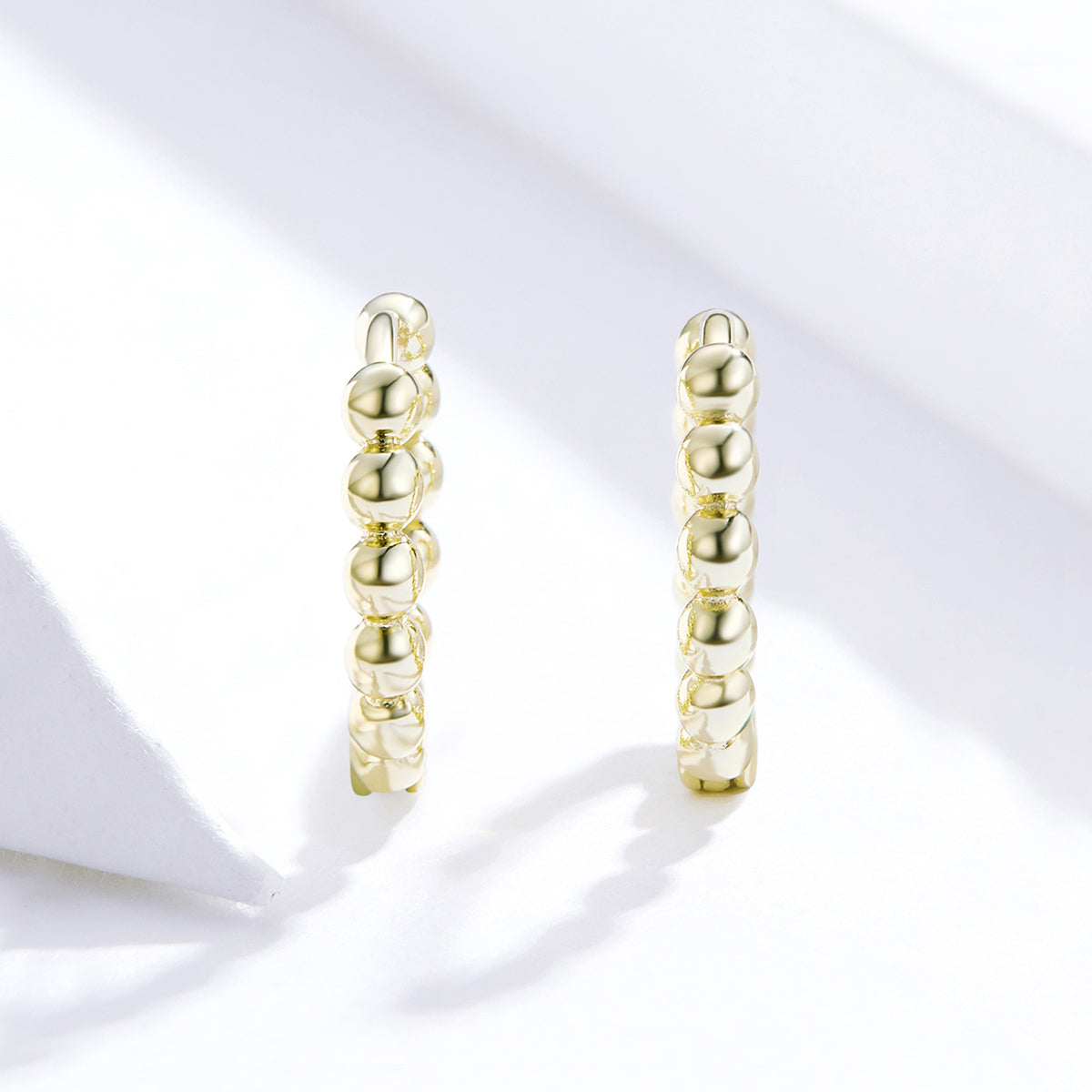 925 Sterling Silver Plated Platinum Earrings for Women