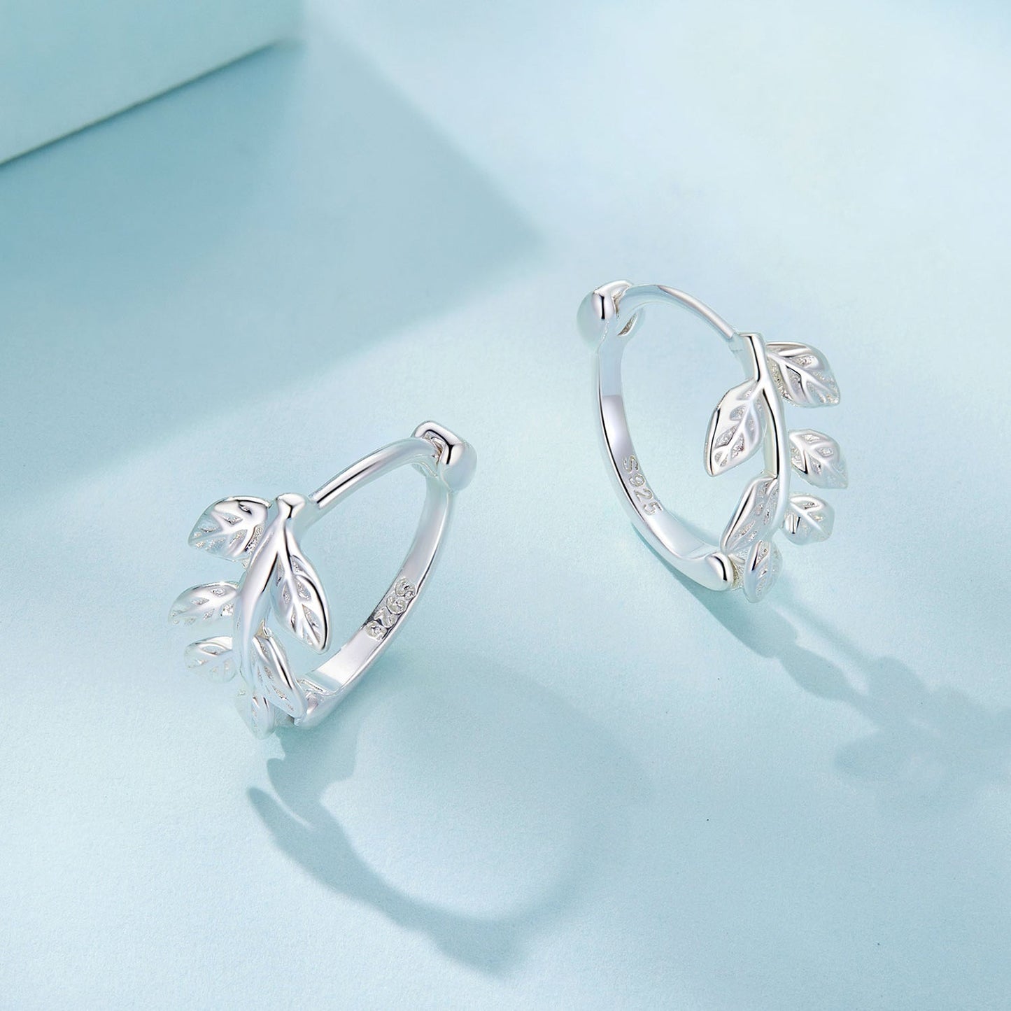 S925 Sterling Silver Earrings for Women 12x7mm
