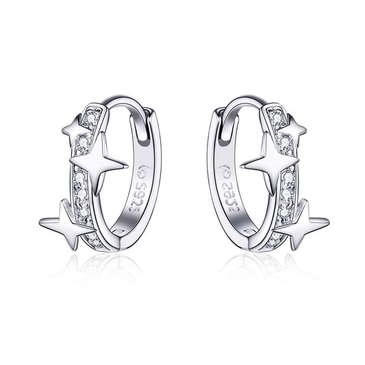 S925 Sterling SilverCZ Earrings for Women