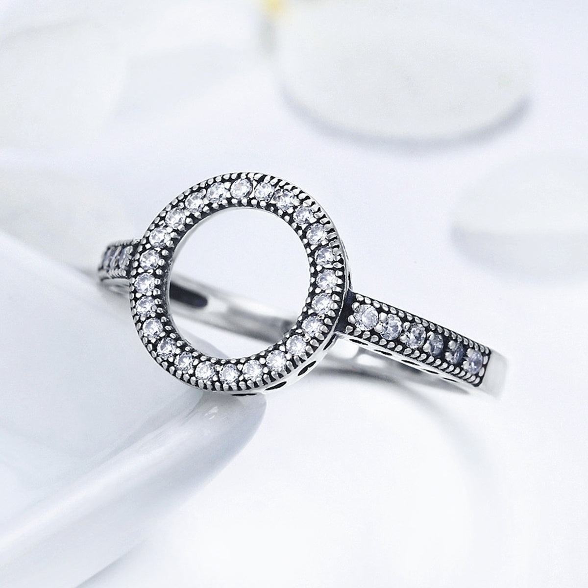 925 Sterling Silver Size 6.0 Ring for Women