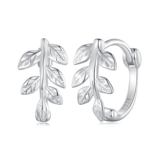 S925 Sterling Silver Earrings for Women 12x7mm