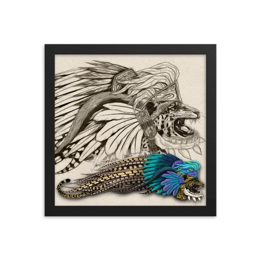 Artist Series Azteca Framed poster