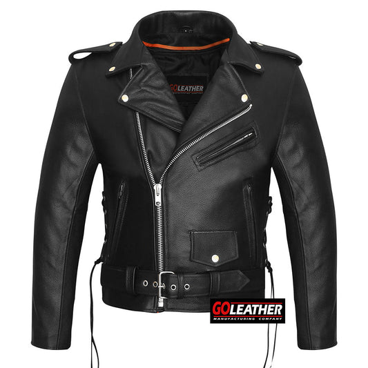 GO731 - Mens Classic MC Style Jacket with Laces