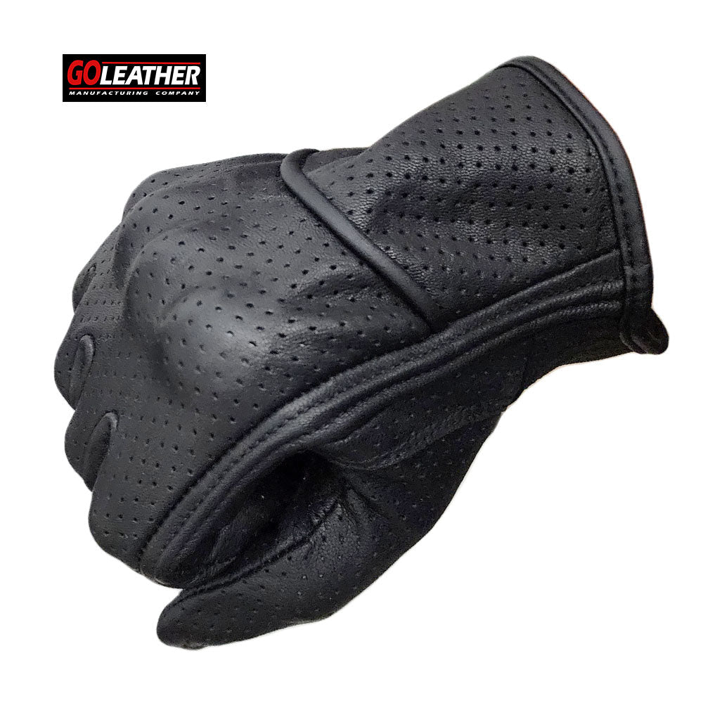 GO24 Perforated Glove with Rubber Knuckles