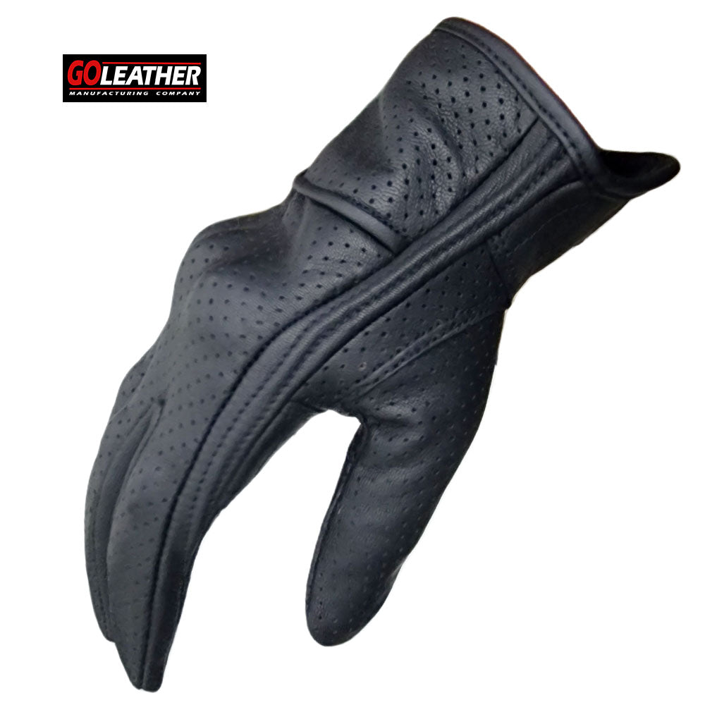 GO24 Perforated Glove with Rubber Knuckles