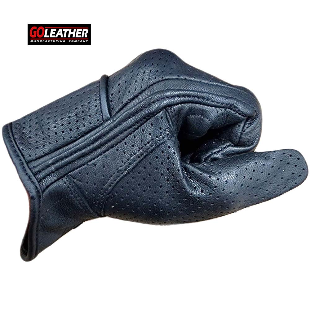 GO24 Perforated Glove with Rubber Knuckles