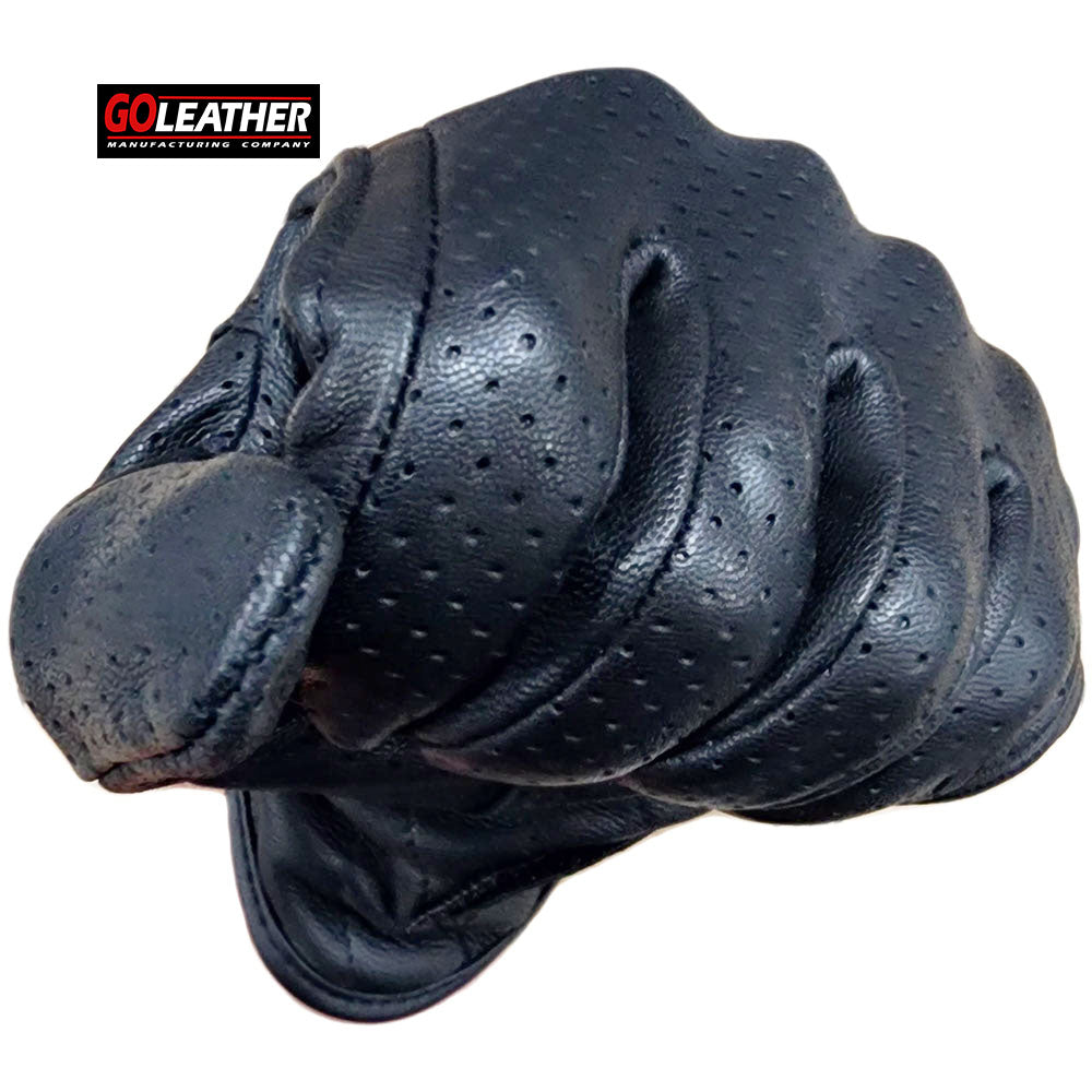 GO24 Perforated Glove with Rubber Knuckles