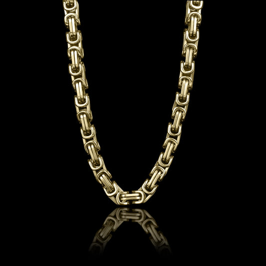 Gold Byzantine Chain Necklace