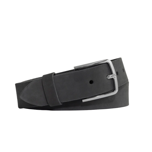 Gunmetal Nubuck Belt