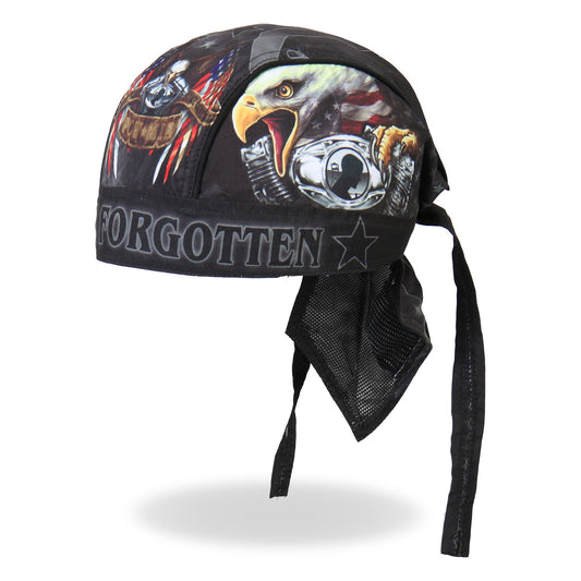 Hot Leathers Born Free Eagle POW Lightweight Headwrap HWH1053