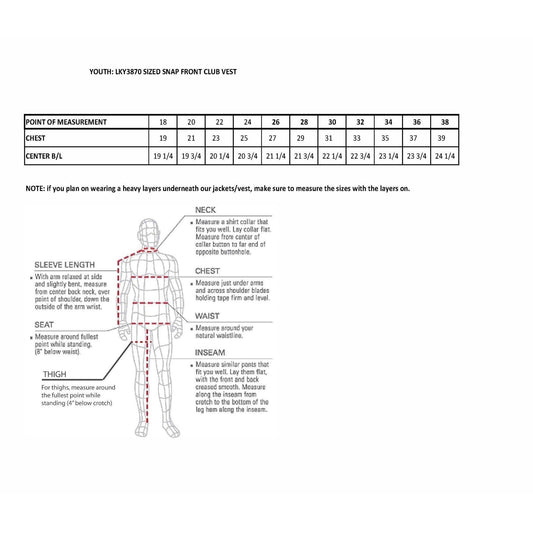 Milwaukee Leather LKY3870 Youth Size Black Leather Biker Style Vest with Snap Front and Side Laces