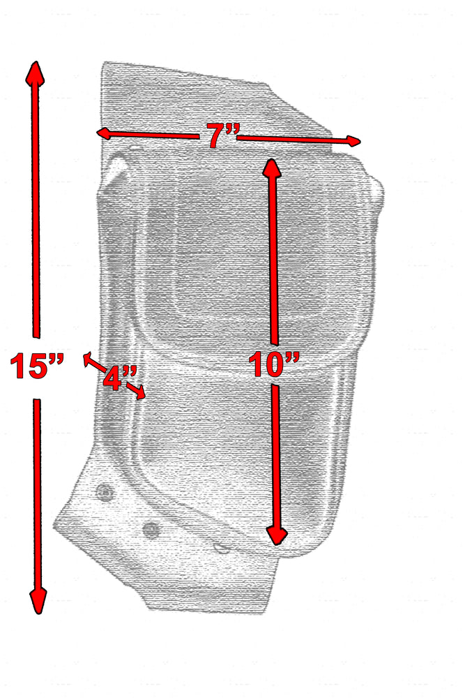 DS5827L Crash Bar Bag - Left Side