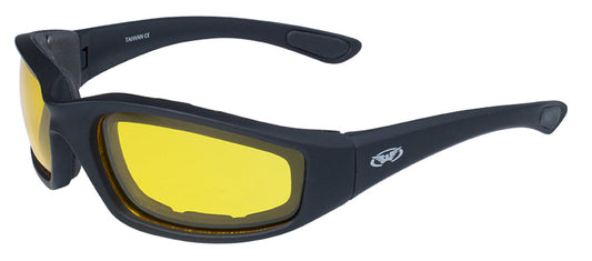 Kickback-YT Kickback Foam Padded Yellow Tint Lenses