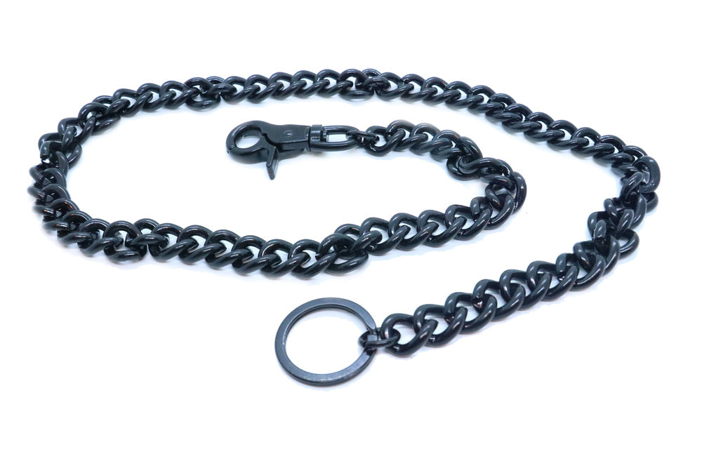 WC001 34" Wallet Chain Black