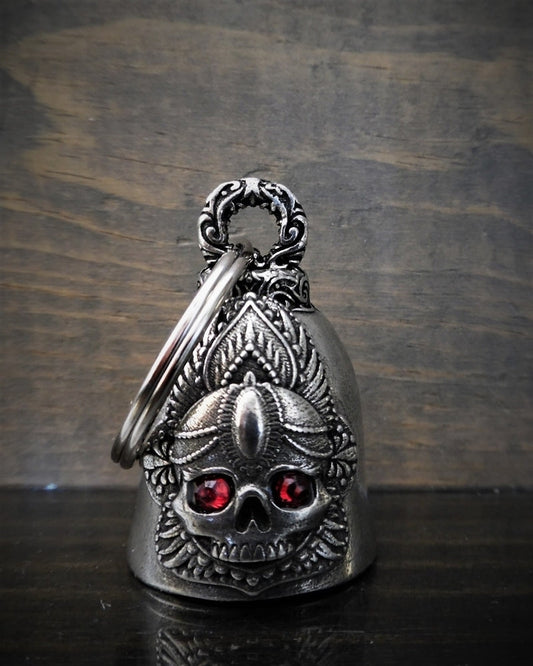 BB-99 Mandala Skull Rose Diamond Bell