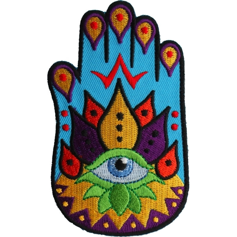 P6730 Spiritual Hand Iron on Patch