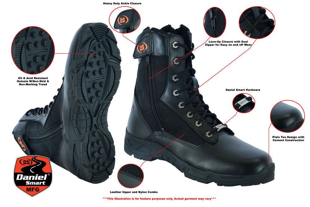 DS9782 Men's 9'' Tactical Boots