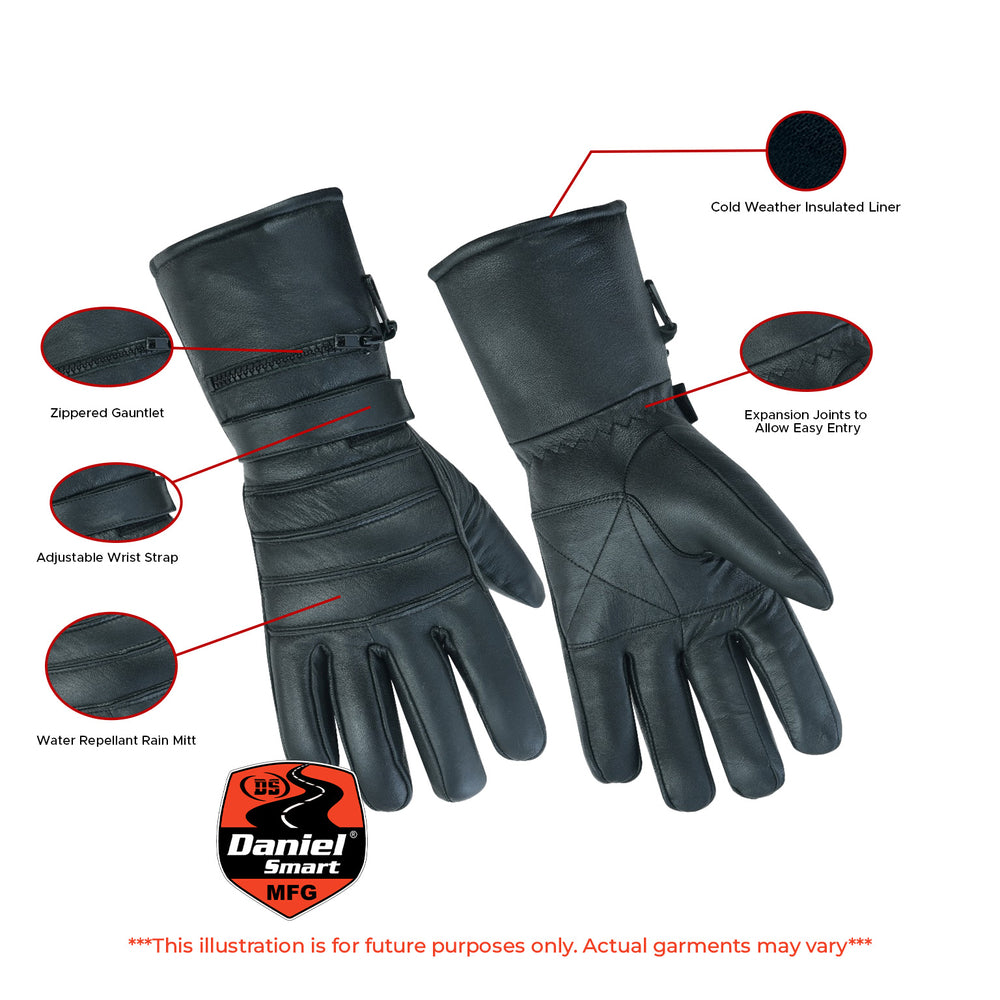 Cold Weather Gauntlet Gloves
