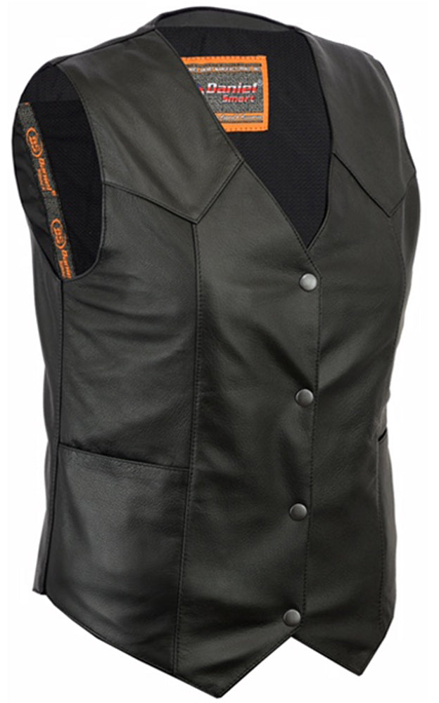 DS251 Women's Classic Plain Side Vest