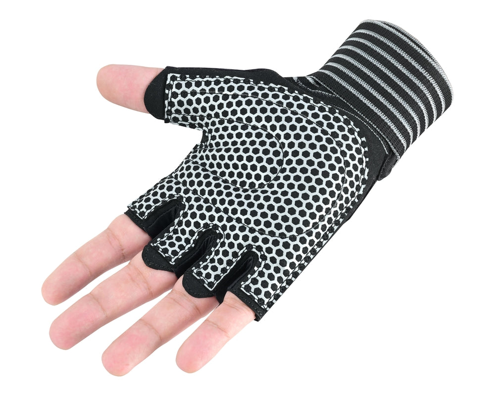 Power Palm Weightlifting and Gym Workout Glove Black