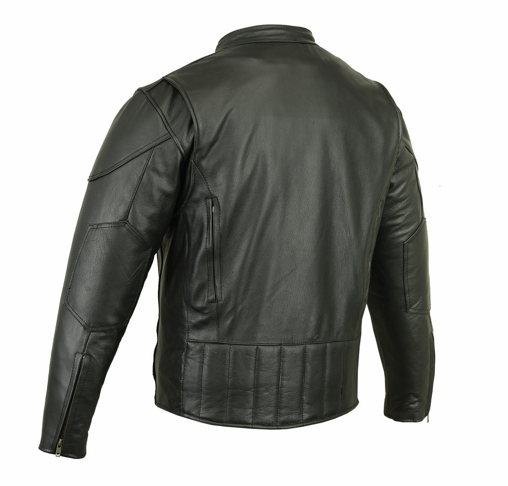 DS779 Men's Vented M/C Jacket w/ Plain Sides