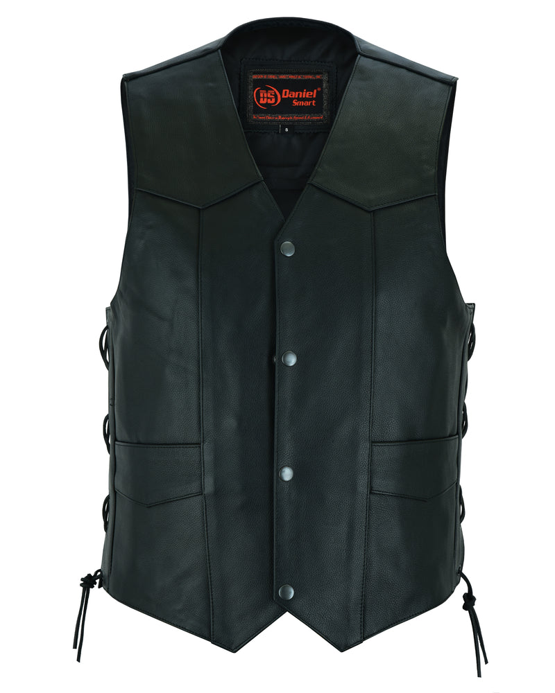 DS111 Traditional Single Back Panel Concealed Carry Vest