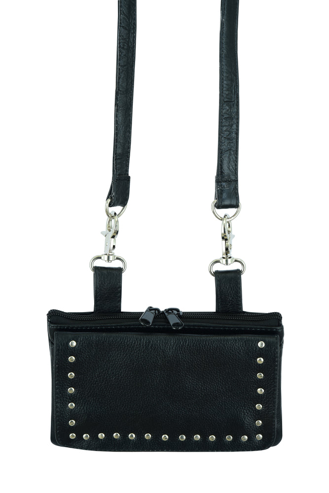 DS8586 Leather Belt Bag - Small