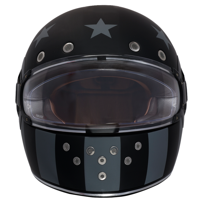D.O.T. Daytona Retro Motorcycle Helmet