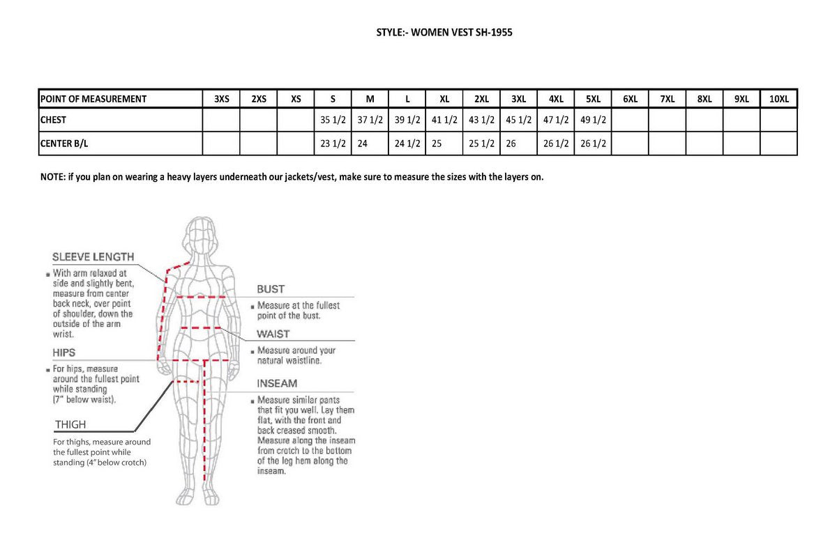 Milwaukee Leather SH1955 Ladies Black Textile Vest with Wing Embroidery