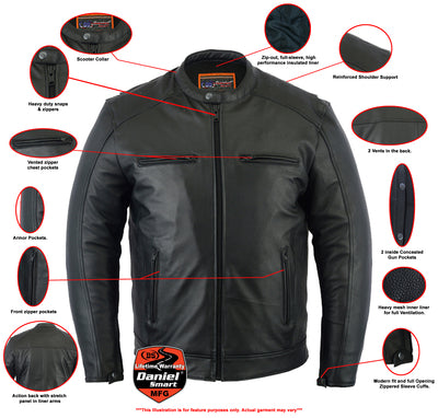 Men's Cruiser Motorcycle Jacket