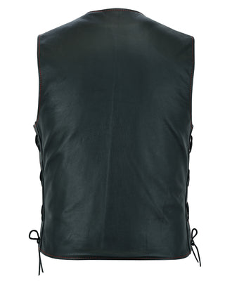 Honor Ride Patriot Leather Biker Vest