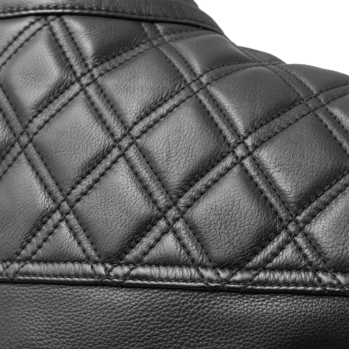 Upside Men's Club Style Leather Vest Orange and Green