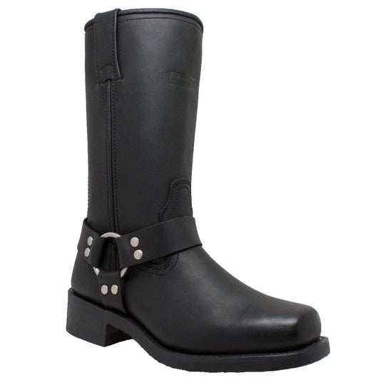 Women's Harness Boot-Black