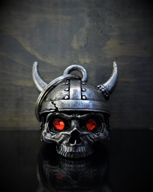 Viking Helmet Skull Diamond Bell