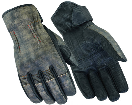 Men's Feature-Packed Washed-Out Brown Rakish Glove