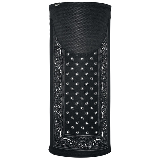 Tube, Windproof, Black Paisley