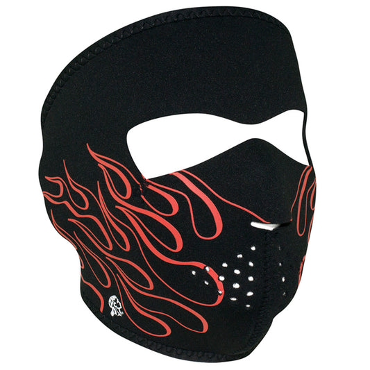 ZAN® Full Mask- Neoprene- Orange Flame
