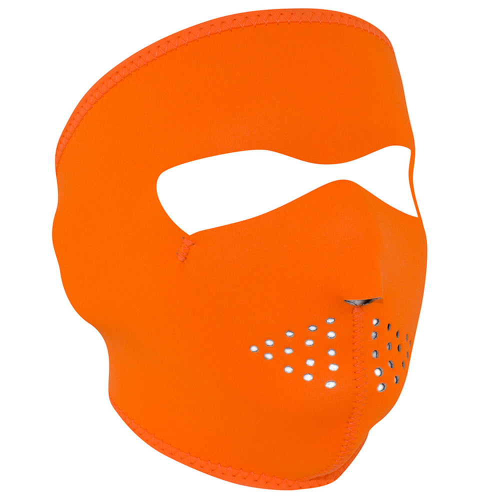 ZAN® Full Mask- Neoprene- High-Visibility Orange