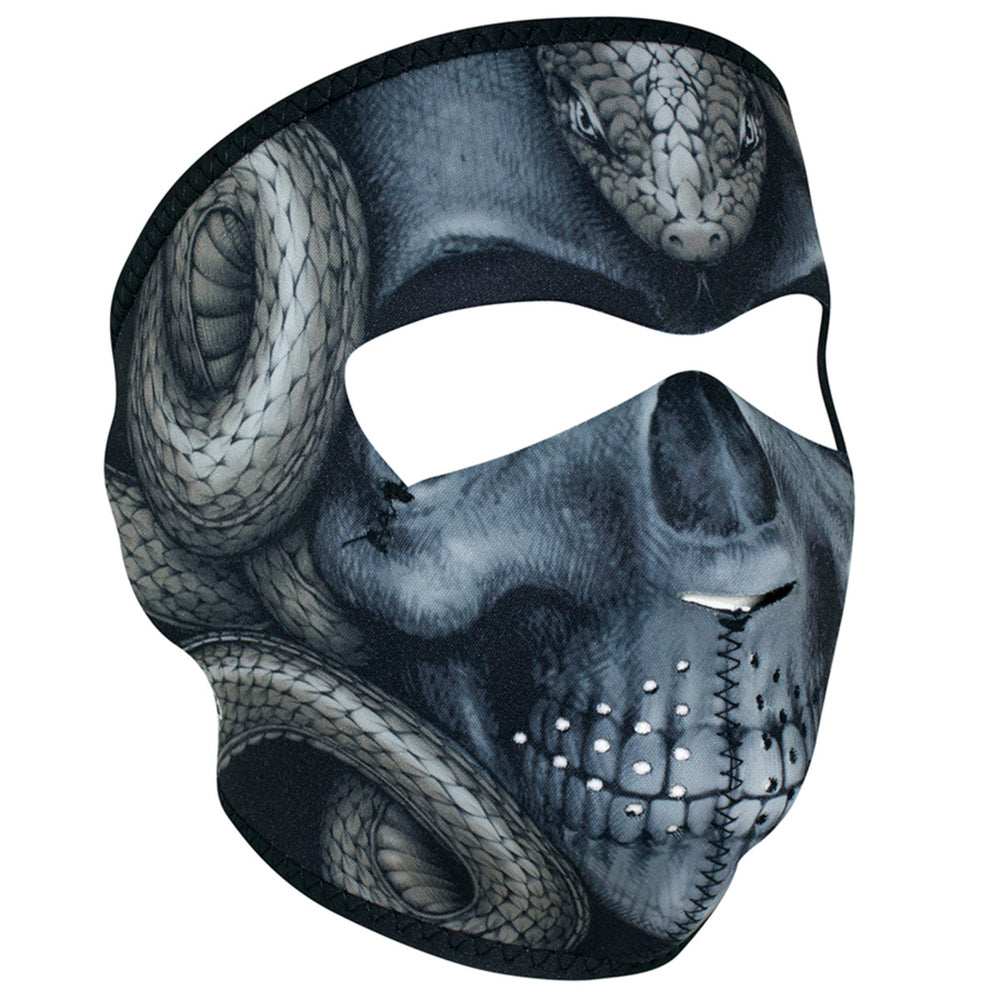 ZAN® Full Mask- Neoprene- Snake Skull