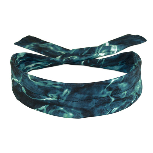 Cooldanna® Polyester, Mossy Oak® Elements Aqua Seawater